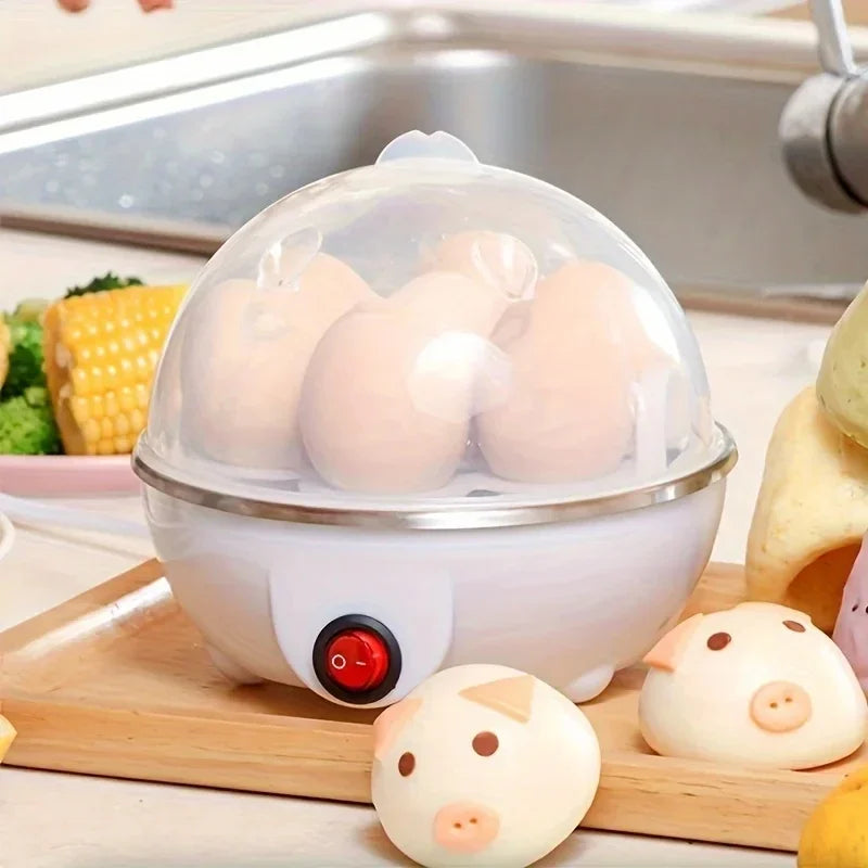 Multi Function Egg Steamer Automatic Power Off Electric Egg Cooker Corn Milk Steamed Kitchen Cooking Machine Rapid Egg Steamer