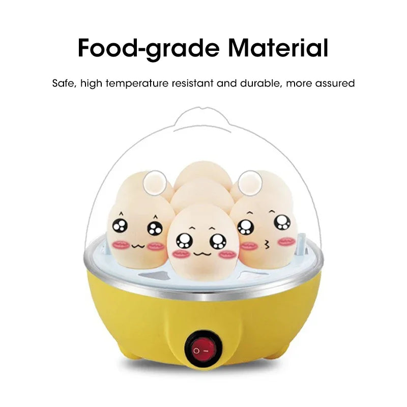 Multi Function Egg Steamer Automatic Power Off Electric Egg Cooker Corn Milk Steamed Kitchen Cooking Machine Rapid Egg Steamer